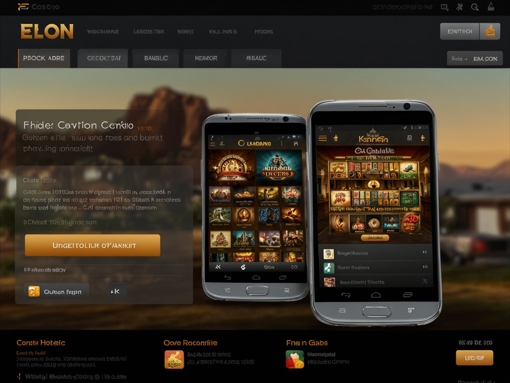 Elon Casino mobile web